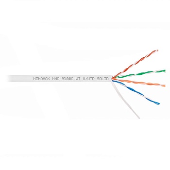 (NMC 9100C-WT) Кабель витая пара NIKOMAX U/UTP 4 пары, Кат.5e (Класс D)