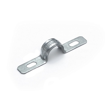 Скоба металлическая двухлапковая усиленная противопожарная СМДУ d14-15 мм (100 шт/уп) Промрукав (PR13.02411)