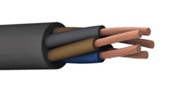 КГВс-Бж 3х2,5(N,PE) 220/380 В