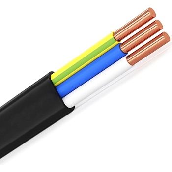 ВВГнг(А)-LS 3х1,5 (заполненный) ГОСТ (плоский) ВВГнг(А)-LS 3х1,5 (заполненный) ГОСТ (плоский)