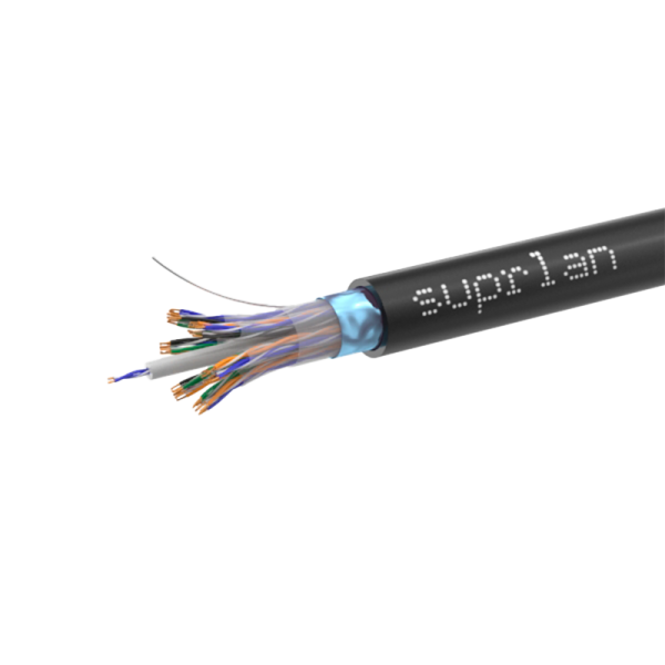 (13-0101) SUPRLAN Premium U/UTP 5e 4x2x0,52 Cu PVC Project In. 305м (RUS Синий)