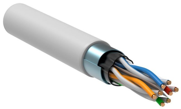 (LC1-C604-328) ITK Витая пара F/UTP кат.6 4х2х23AWG LSLTx белый (305м) (LC1-C604-328) ITK Витая пара F/UTP кат.6 4х2х23AWG LSLTx белый (305м)