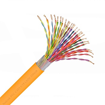 Кабель витая пара NetLink NL-CU LSZH UTP 16PR 24 AWG CAT5 305м ВНУТРЕННИЙ