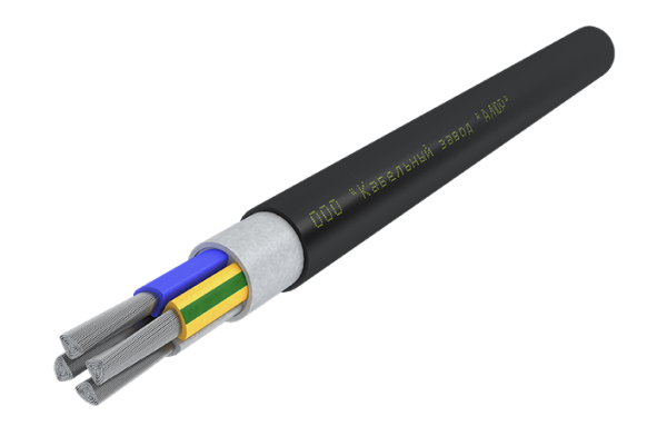 ВВГнг(А)-LS 5х10 ок (N,PE)-0,66 Ч, бар ВНИИКП