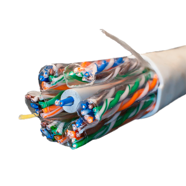 (01-0607-3) Кабель витая пара SUPRLАN UTP 5e 25x2xAWG24 Cu PVC In. 305м (RUS)