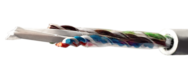 (01-0350-5) SUPRLAN Six UTP 6 4x2xAWG23 Cu нг(А)-LSLTx In. 305м (RUS)