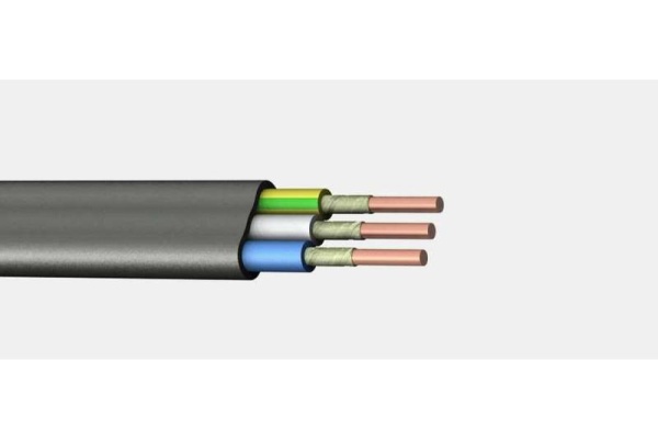 ВВГнг(А)-FRLSLTx 3х4ок (N, PE)-0,66 (плоский)