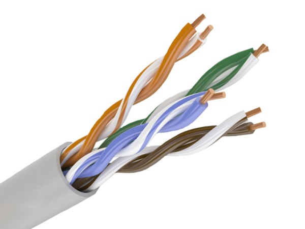 Кабель Optimus U5e-LSZH 4x2x0.5 Cu (IN) 1м