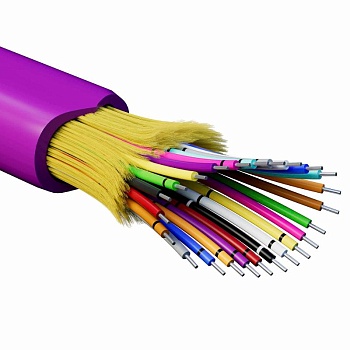 (RNDT4C24MG01) Кабель волоконно-оптический, распределительный, нг(А)-HF, 24 ОВ, категорияOM4 (G.651.1) плотный буфер, 0,4 кН (2000 м/уп)