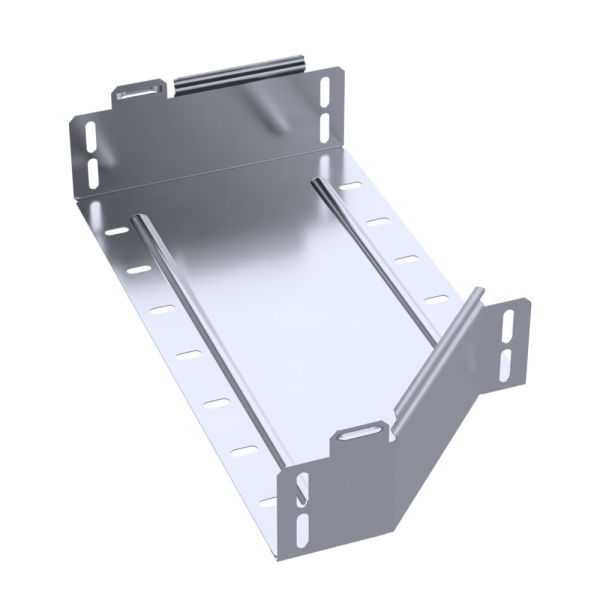 Переходник левый Стандарт INOX (AISI 316) 400х300х80 Промрукав (PR16.5553)