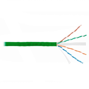 (NMC 4140C-GN) Кабель витая пара NIKOMAX U/UTP 4 пары, Кат.6 (Класс E)