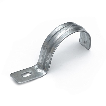 Скоба металлическая однолапковая усиленная противопожарная СМОУ d38-40 мм (50 шт/уп) Промрукав (PR13.02405)