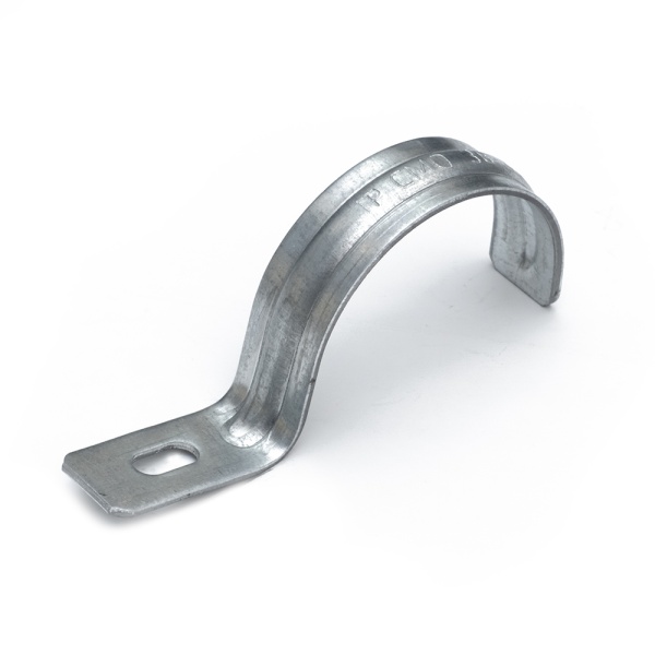Скоба металлическая однолапковая усиленная противопожарная СМОУ d38-40 мм (50 шт/уп) Промрукав (PR13.02405)