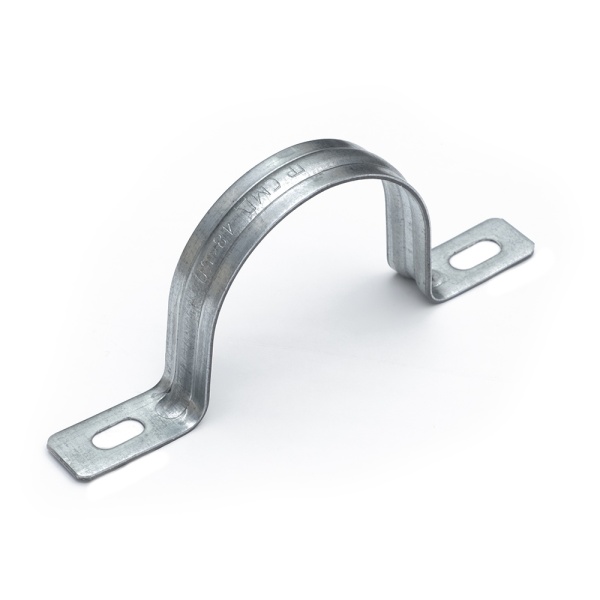 Скоба металлическая двухлапковая усиленная противопожарная СМДУ d48-50 мм (50 шт/уп) Промрукав (PR13.02418)
