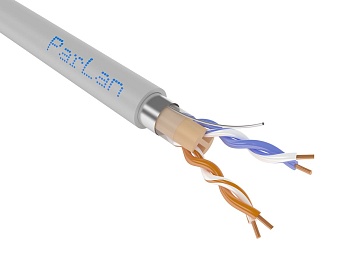 Кабель витая пара ParLan F/UTP Cat5e PVCLS нг(А)-FRLS 2х2х0,52 (110700) Кабель витая пара ParLan F/UTP Cat5e PVCLS нг(А)-FRLS 2х2х0,52 (110700)