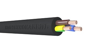 ПВС 2х1,5+1х1,5 Ч (Технокабель) ПВС 2х1,5+1х1,5 Ч (Технокабель)