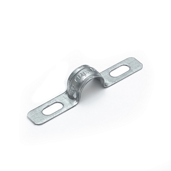 Скоба металлическая двухлапковая усиленная противопожарная СМДУ d12-13 мм (100 шт/уп) Промрукав (PR13.02410)