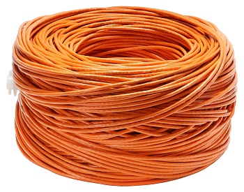 Cabeus UTP-4P-Cat.5e-SOLID-LSZH-OR-LIGHT- Внутренняя неэкранированная витая пара по метрам (10993c-1)