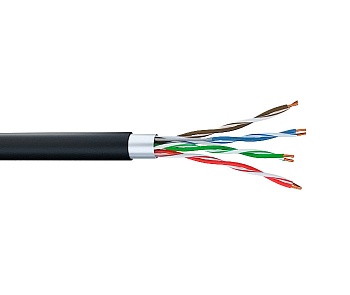 Кабель витая пара СПЕЦЛАН F/UTP Cat 5е ZH нг(А)-HF 1х2х0,52