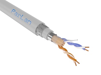 Кабель витая пара ParLan ARM PS F/UTP Cat5e PVCLS нг(А)-FRLS 2х2х0,52 (110316) Кабель витая пара ParLan ARM PS F/UTP Cat5e PVCLS нг(А)-FRLS 2х2х0,52 (110316)