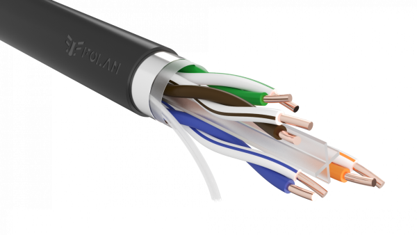 FOLAN F/UTP Cat 6 PE 4х2х0,57 (FU42057PE)
