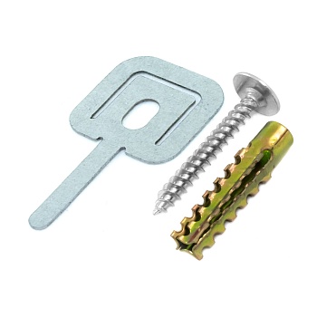 Комплекты для крепления ОКЛ с использованием самореза, дюбеля и хомута FR ПР-25 (100 шт) Промрукав (PR08.5200)