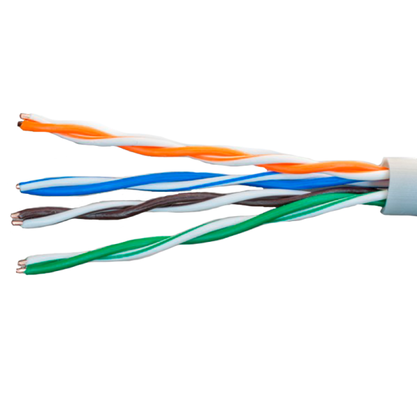 (01-0356-1) Кабель витая пара SUPRLAN Long Ethernet UTP 5e 4x2x0,64 Cu нг(А)-LSLTx 500м (RUS)