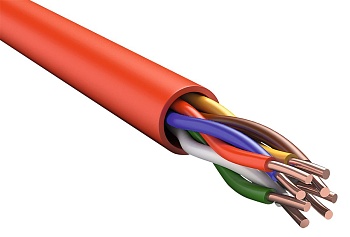 (FR1-01-U-6504) ITK Кабель КПСнг(А)-FRLSLTх 1х2х0,75 красный (200м)