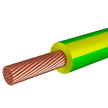 ПуГВнг(А)-LS 1х4 желтый-зеленый