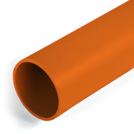 Труба жесткая ПВХ 3-х метровая легкая оранжевая d25 мм (120м/уп) Промрукав (PR03.0281)