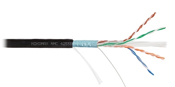 (NMC 4255B-BK) Кабель витая пара NIKOMAX F/UTP 4 пары, Кат.6a (Класс Ea)