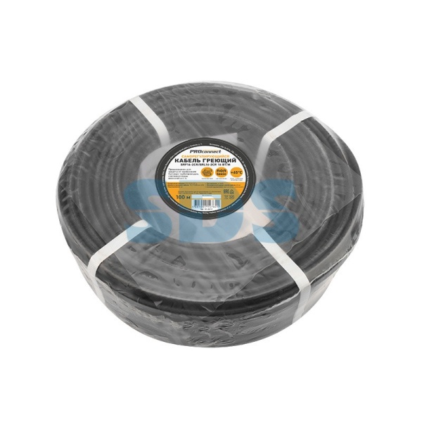 (51-0219) Кабель греющий саморегулирующийся экранированный SRF16-2CR/SRL16-2CR (16 Вт/1 м), 100 м PROconnect (51-0219) Кабель греющий саморегулирующийся экранированный SRF16-2CR/SRL16-2CR (16 Вт/1 м), 100 м PROconnect