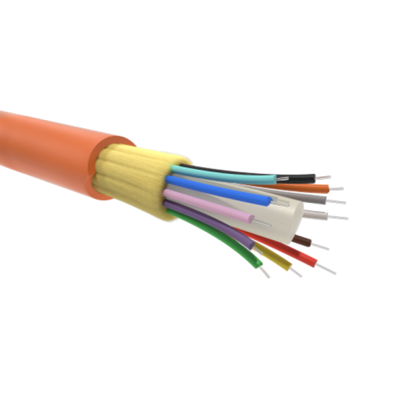(RNDTIN508LSOR) Кабель волоконно-оптический DT ОМ2,50/125 мкм,8 волокон в плотном буферном покрытии (2000 м/уп)
