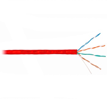 (NMC 4100A-RD) Кабель витая пара NIKOMAX U/UTP 4 пары, Кат.5e (Класс D)