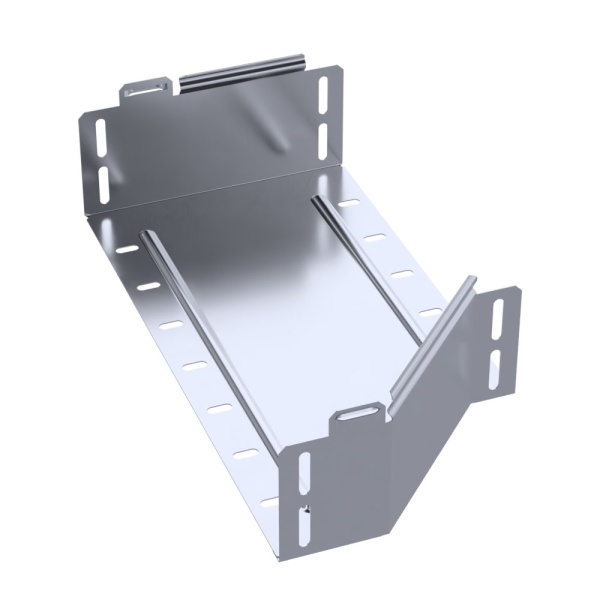 Переходник левый Стандарт INOX (AISI 316) 400х300х100 Промрукав (PR16.5551)