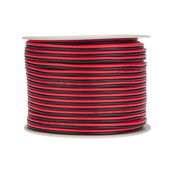 (01-6108-6) Кабель акустический, 2х2.50 мм², красно-черный, 100 м. PROCONNECT (01-6108-6) Кабель акустический, 2х2.50 мм², красно-черный, 100 м. PROCONNECT