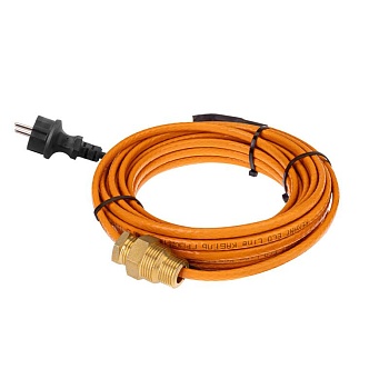 (51-0605) Греющий саморегулирующийся кабель (комплект в трубу) 10HTM2-CT (10м/100Вт) REXANT