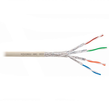 (NMC 9555L-IY) Кабель NIKOMAX S/FTP 4 пары, Кат.6a (Класс Eа)
