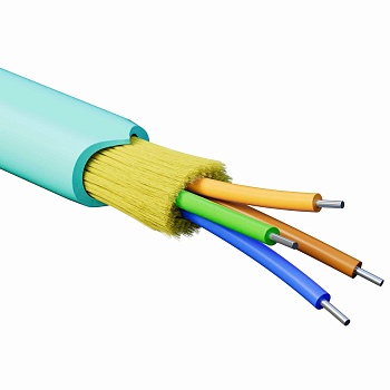 (RNDT3C4AQ03) Кабель волоконно-оптический, распределительный, нг(A)-HFLTx, 4 ОВ, категорияOM3 (G.651.1) плотный буфер, 0,4 кН (2000 м/уп)