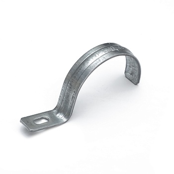 Скоба металлическая однолапковая усиленная противопожарная СМОУ d48-50 мм (50 шт/уп) Промрукав (PR13.02406)