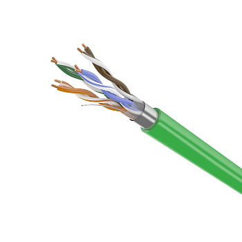 Кабель витая пара FOLAN F/UTP Cat 5e PVCLS нг(А)-LSLTx 4х2х0,52 (FU42052LSLT)