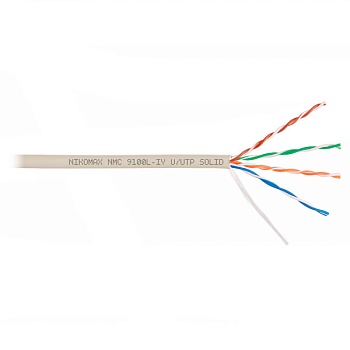(NMC 9100L-IY) Кабель витая пара NIKOMAX U/UTP 4 пары, Кат.5e (Класс D)