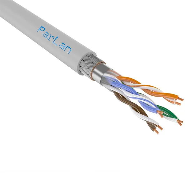 Кабель витая пара ParLan Patch SF/UTP Cat5e PVC 1х2х0,90 (109431)
