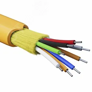 (RNDT2C8OR03) Кабель волоконно-оптический, распределительный, нг(A)-HFLTx, 8 ОВ, категорияOM2 (G.651.1) плотный буфер, 0,4 кН (2000 м/уп)