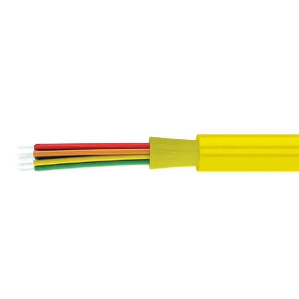 (ЛЮ-ОБР-ВН.16.7.8.81) Волоконно-оптический внутриобъектовый кабель Distribution, плотный буфер, SM 9/125 OS2, 16В, LSZH нг(А)-HF, цвет желтый