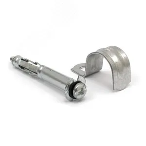 Комплекты для крепления ОКЛ с использованием дюбеля Молли М4х54 и скобы СМО d25-26 мм (100 шт) Промрукав (PR08.5017)