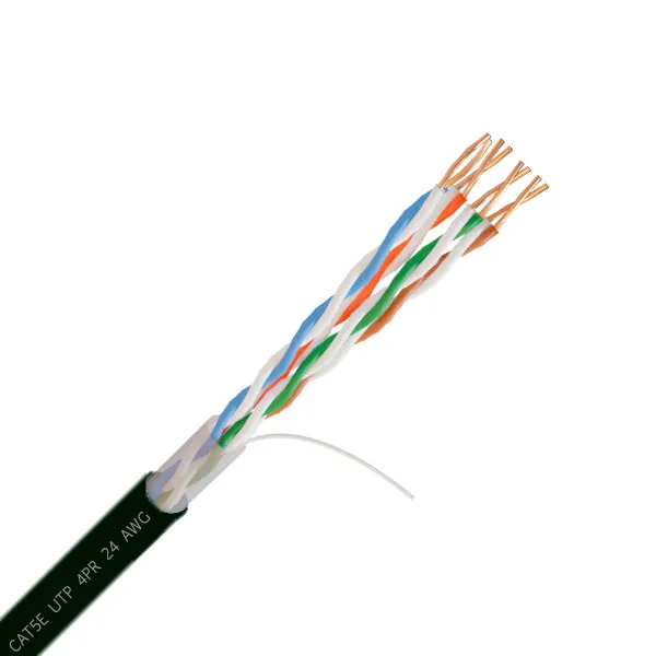 Кабель витая пара ОМЕДНЕННЫЙ NetLink NL-CCA UTP 4PR 24 AWG CAT5е 305м ВНЕШНИЙ
