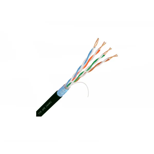 Кабель ОМЕДНЕННЫЙ NetLink NL-CCA FTP 4PR 24 AWG CAT5е 305м ВНЕШНИЙ