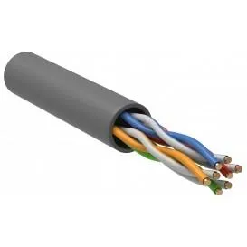 (LC2-C5E04-121) ITK Витая пара U/UTP кат.5E 4х2х24AWG PATCH LSZH сер. (500м)
