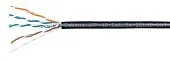 Cabeus UTP-4P-Cat.5e-SOLID-OUT-LSZH-UV Внешняя неэкранированная витая пара (7172c)